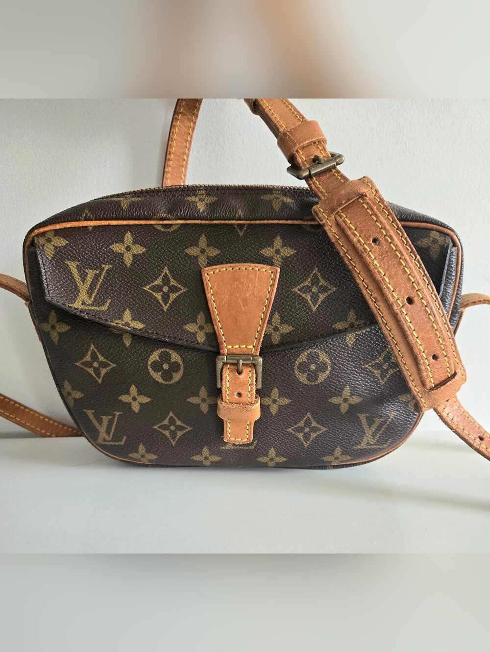 Authentic LOUIS VUITTON LV Jeunefillie Satchel Crossbody Shoulder Bag